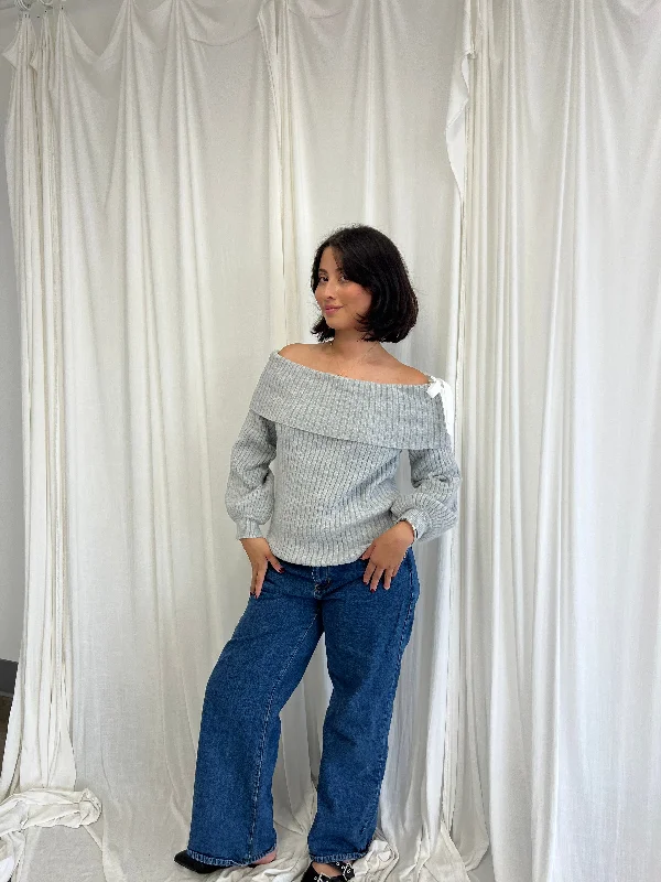 Limited Supply Piper Oversized Off-Shoulder Sweater