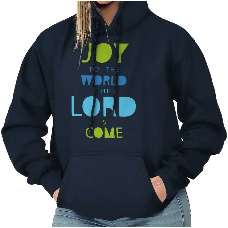 New Arrival Joy To The World Hoodie