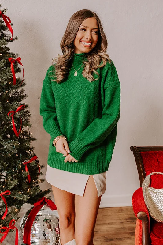 Low Price Evergreen Dreams Knit Sweater