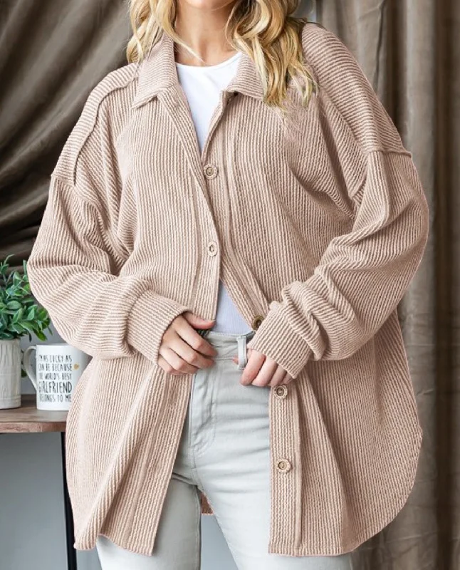Weekend Savings Bonanza Oversized Button-Down Shirt