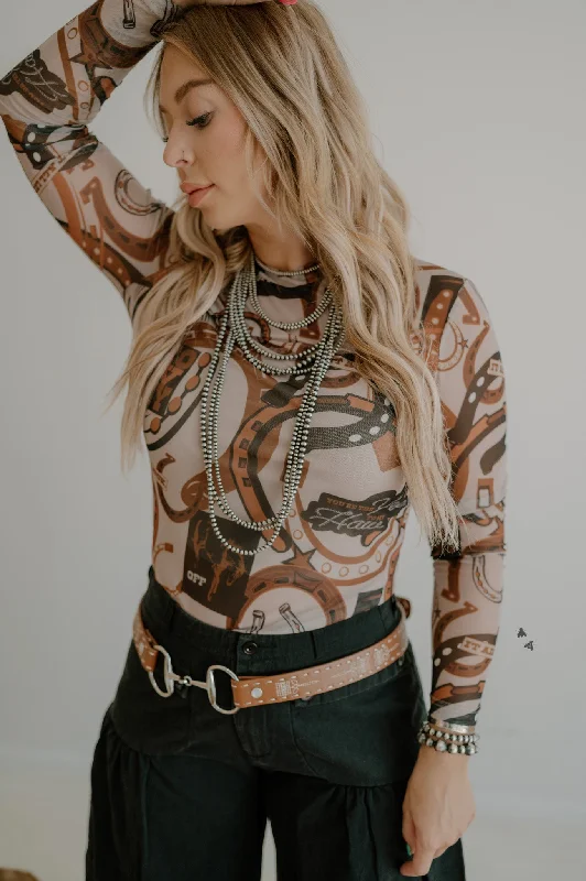 New Markdowns MY LUCKY MESH L/S