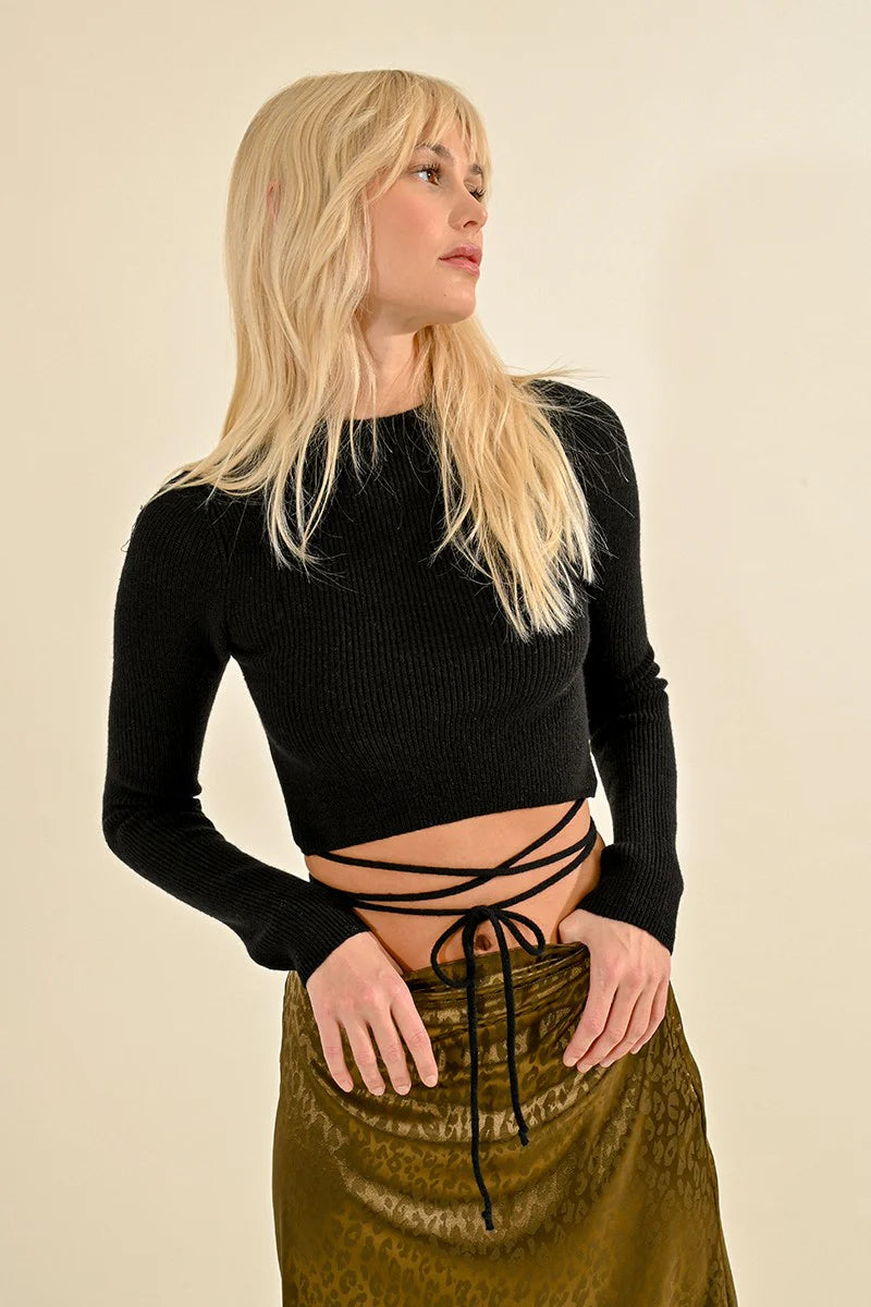 Weekend Specials to Relish Marni Tie Around Ribbed Top