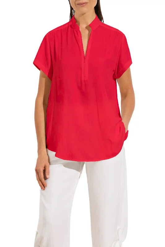 Savings Spectacular ZIP STAND SHIRT - F678599