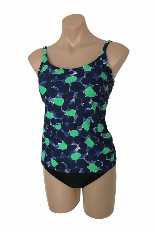 Low Price Ocean Curl - Tankini Honey - Navy Print
