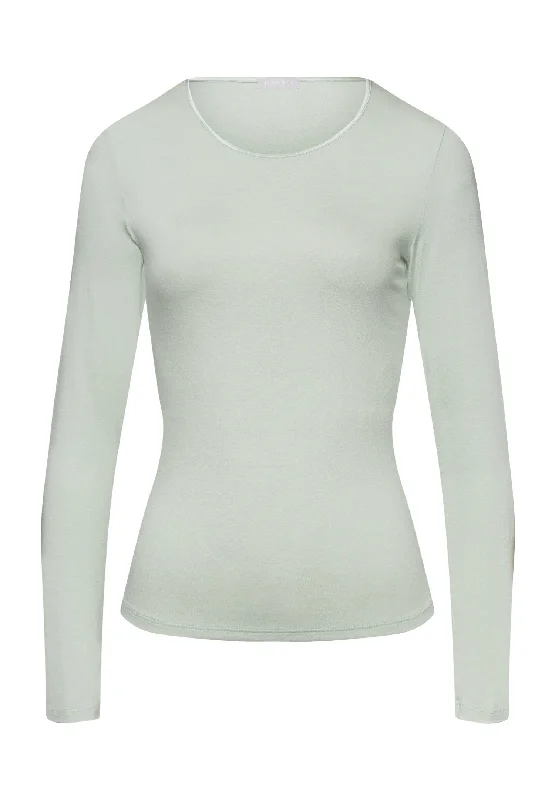 Savings Bonanza Marlene Round Neck Top | White Sage 70886-2737