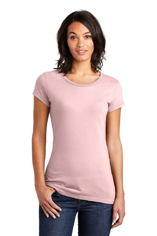 Special Buy District Womens Very Important Short Sleeve Crewneck T-Shirt - Dusty Lavender