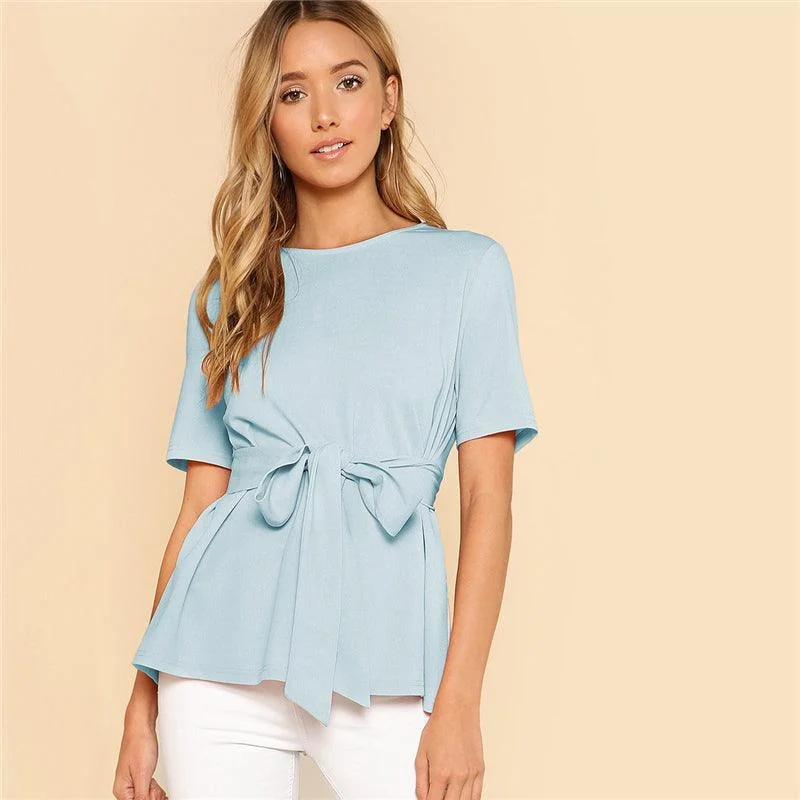 Weekend Offers That Shine BAILEY BLUE BLOUSE