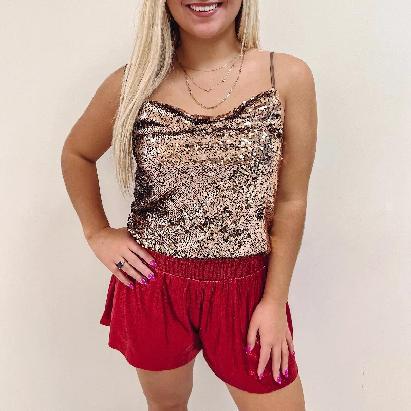 Weekend Offers That Delight Rochelle Sequin Tank