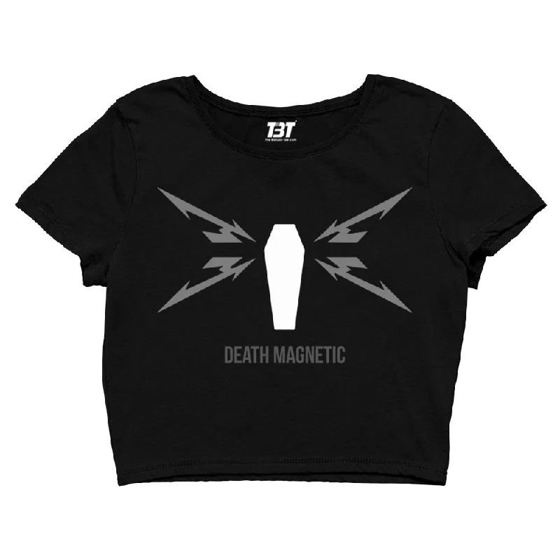 Limited Availability Metallica Crop Top - Death Magnetic