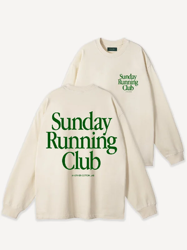 Act Now Sunday Running Oversize Longsleeve