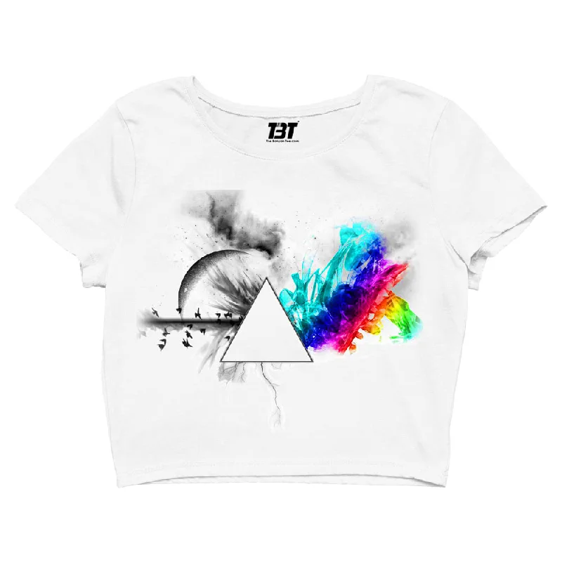 Lowest Prices Pink Floyd Crop Top - Dark Side Of The Moon Fan Art