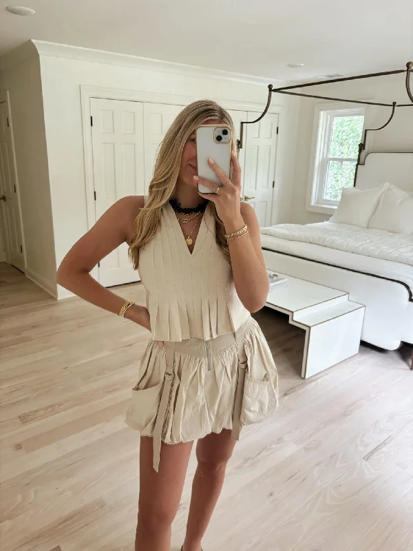 Weekend Discounts to Savor Jodie Top - Beige