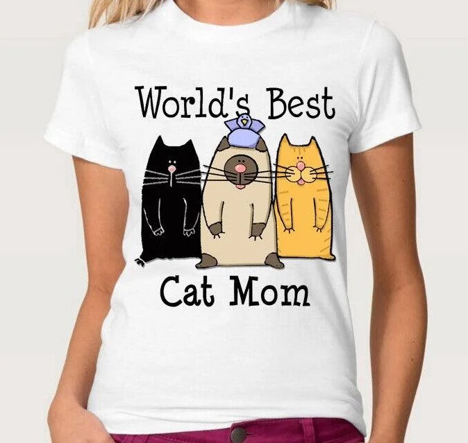 Inventory Reduction CUTE CAT T-SHIRTS