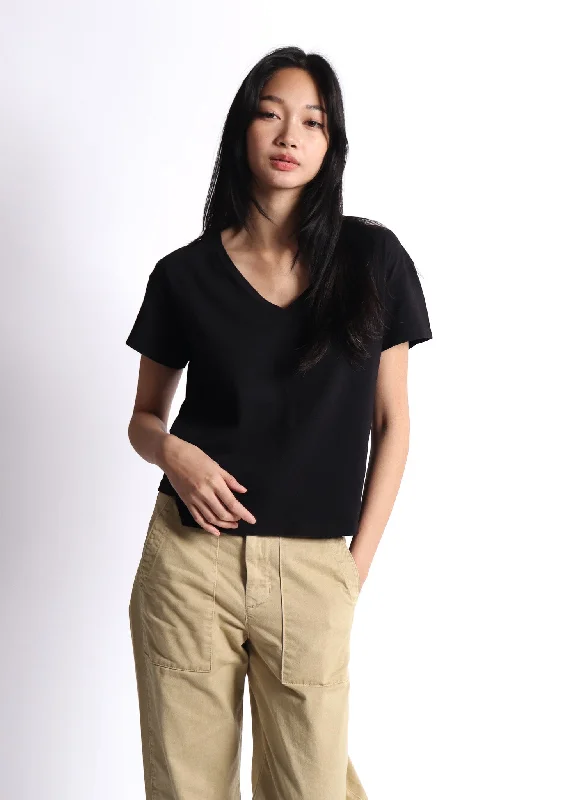 Mega Sale Black Venice V-Neck