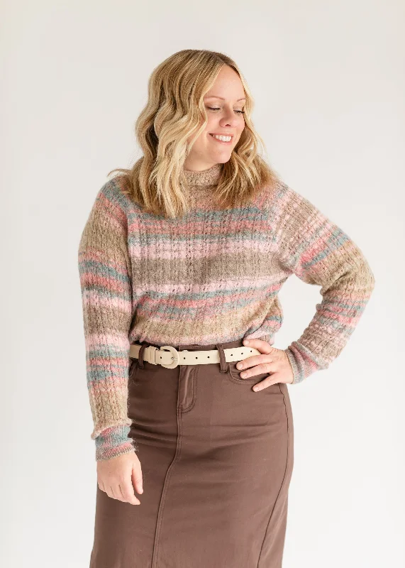 Value Deals Astrid Turtleneck Spacedye Sweater