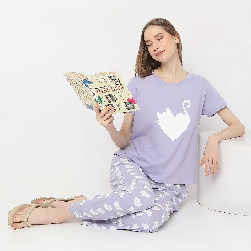 Final Markdown Animal Print Crew Neck Lounge T-Shirt