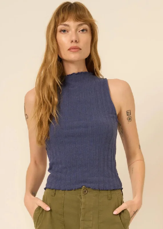 Grand Opening Sale Project Social T Chasing You Funnel Neck Rib Tank