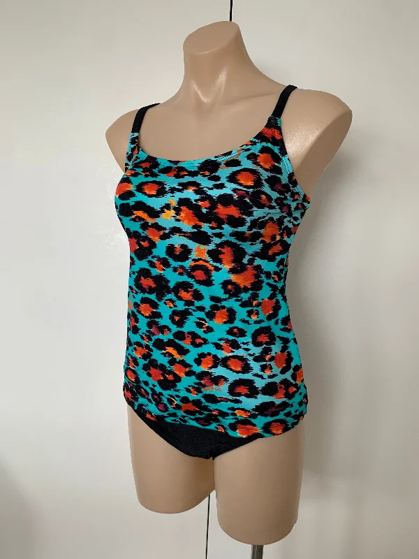 Value Pack Ocean Curl - Tankini Honey - Aqua Print