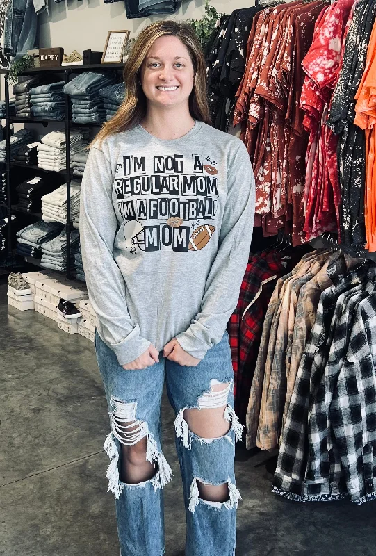 Today’s Deal Football Mom Long Sleeve Tee