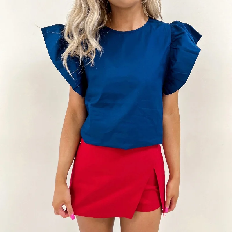 Stock Clearance Michelle Ruffle Top