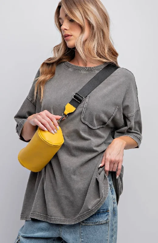 Weekend Savings Extravaganza Mineral Washed Oversized Comfy Tee