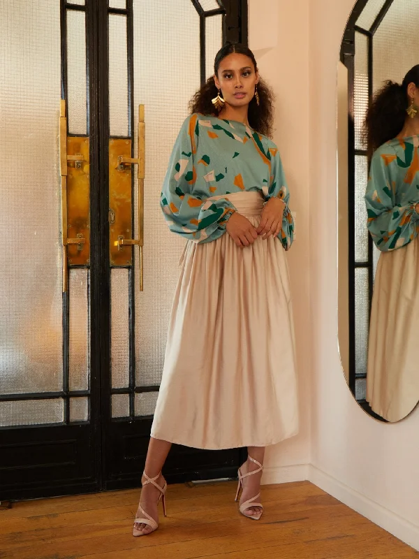 Weekend Deals That Dazzle Reem Top - Saly Vert