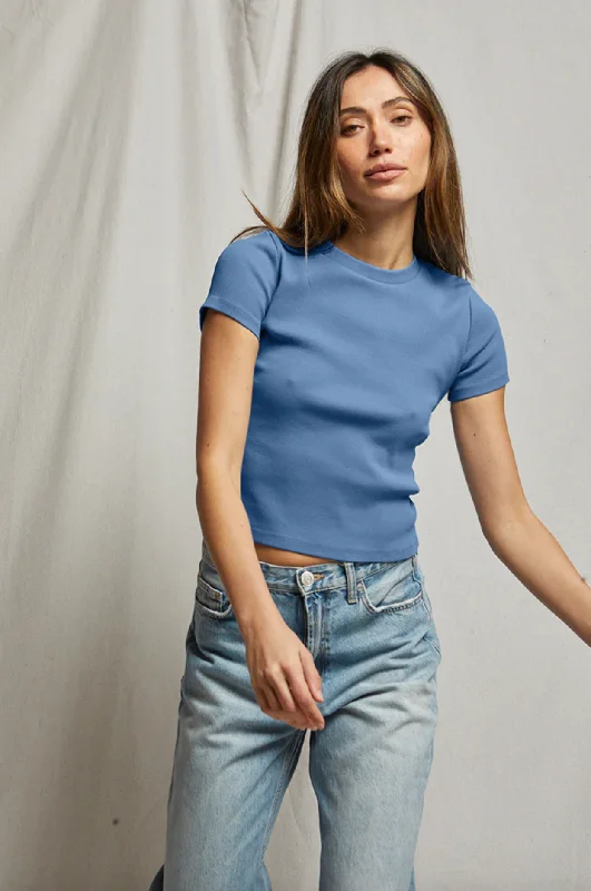 Deal Explosion PerfectWhiteTee Katz Tee in Carolina Blue