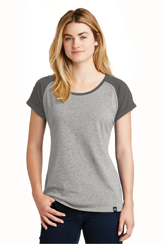 Bargain Prices New Era Womens Heritage Short Sleeve Crewneck T-Shirt - Graphite Grey/Light Graphite Grey Twist
