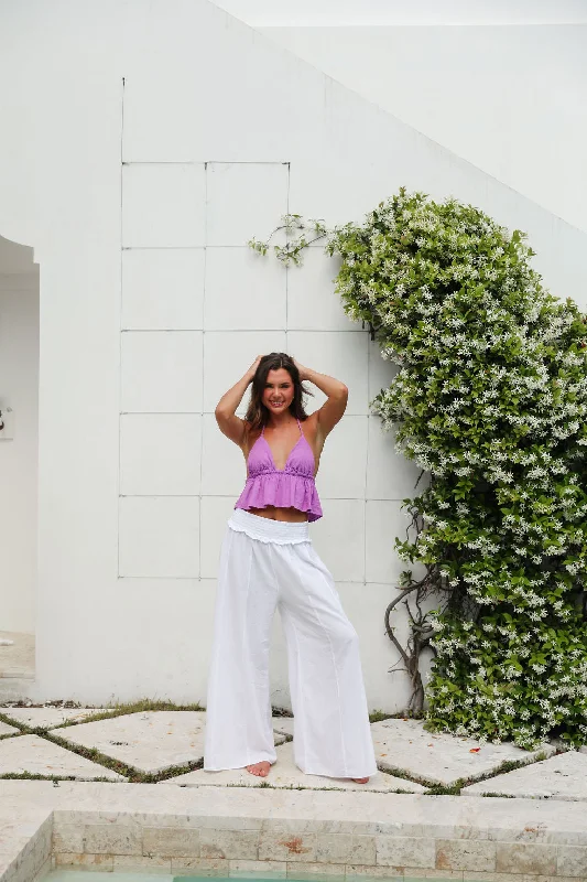 Online Only Ali Halter Top - Lavender