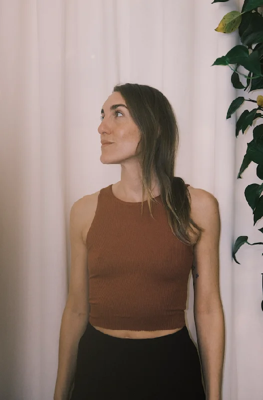 Take Advantage crop top - aria - punch
