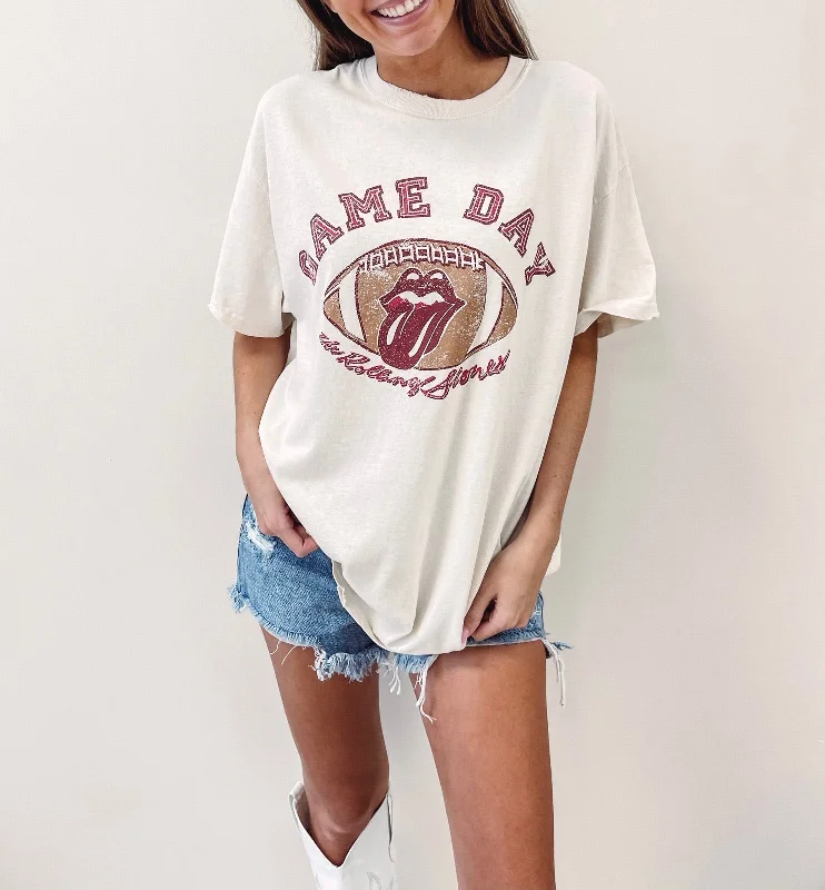 Lowest Rates Gameday Lip Tee