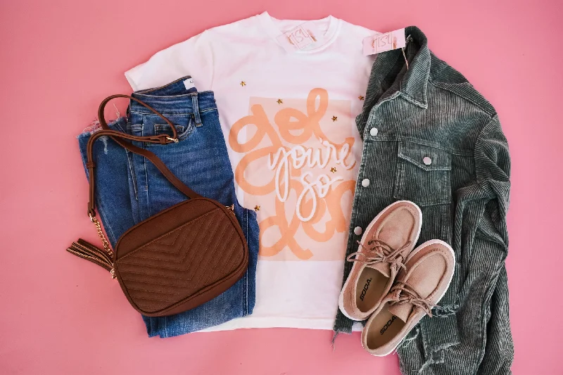 Big Savings You're So Golden Graphic Tee