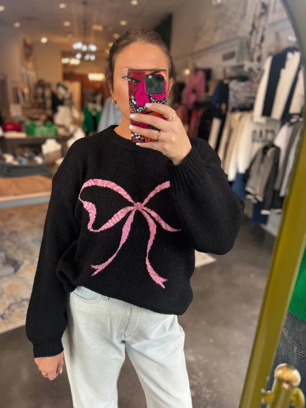 Weekend Specials to Grab Bow Intarsia Sweater