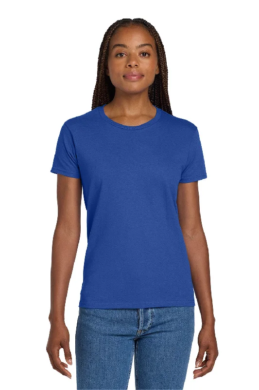Weekend Offers That Please Gildan Womens Ultra Short Sleeve Crewneck T-Shirt - Royal Blue