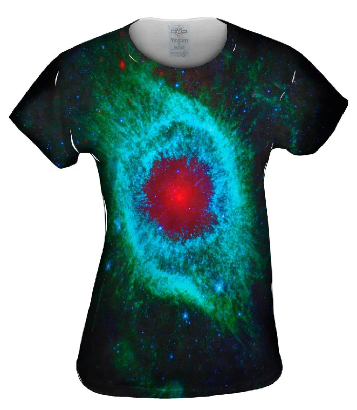 Act Fast Space Galaxy Helix Nebula Green