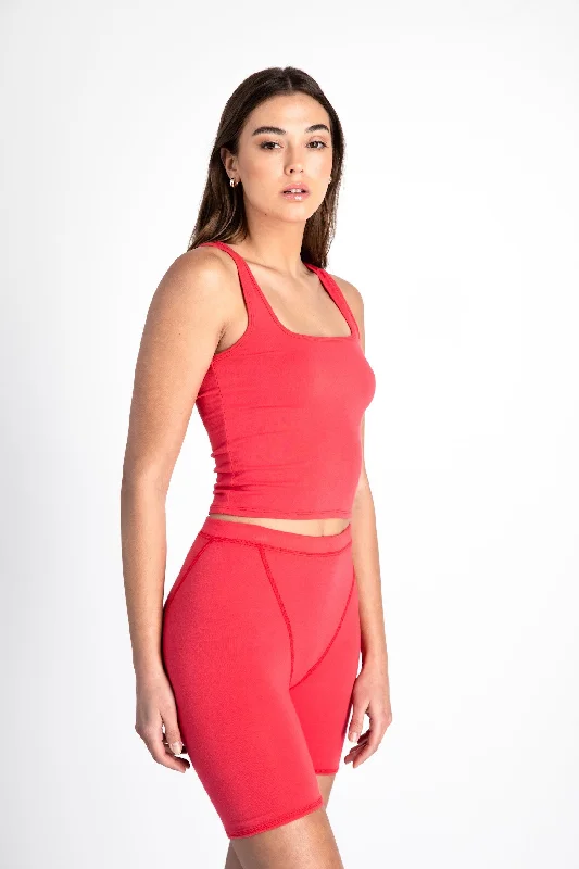 Hot Buy Chili Square Neck Tank