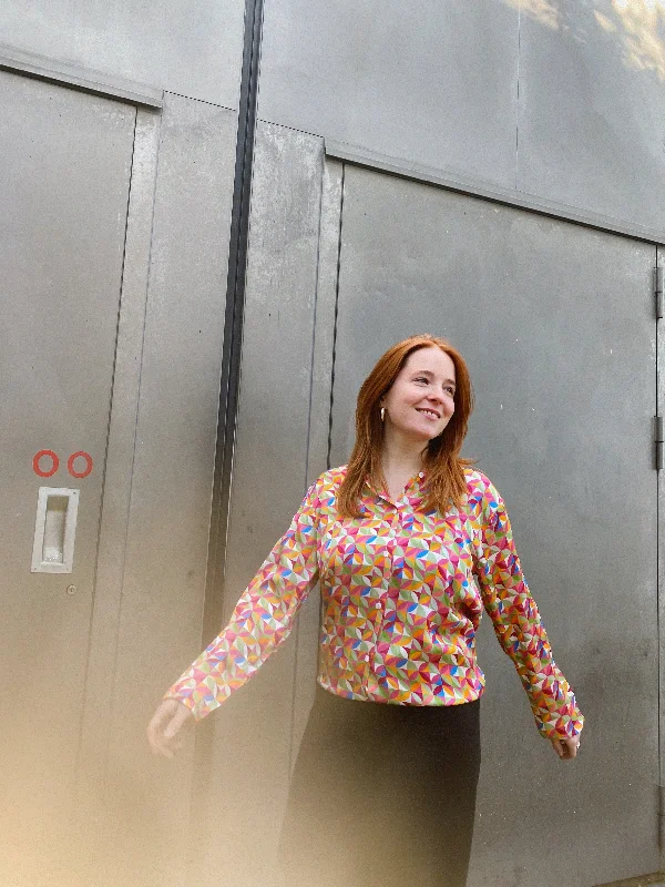 Can't Resist satin shirt - flos