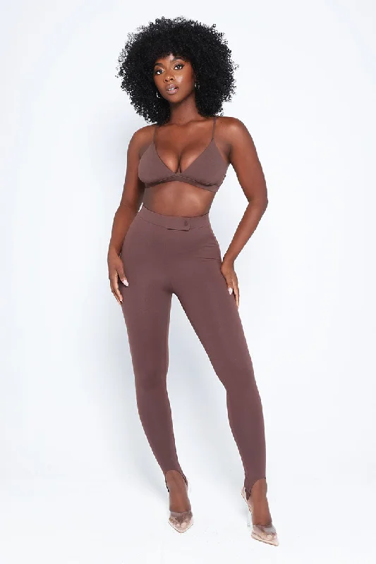 Weekend Special OB ESSENTIALS BRALETTE-CHOCOLATE