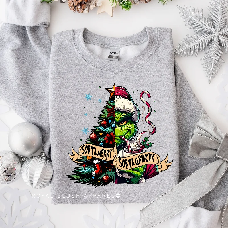 Midnight Madness Sorta Merry Sorta Grinchy Sweatshirt