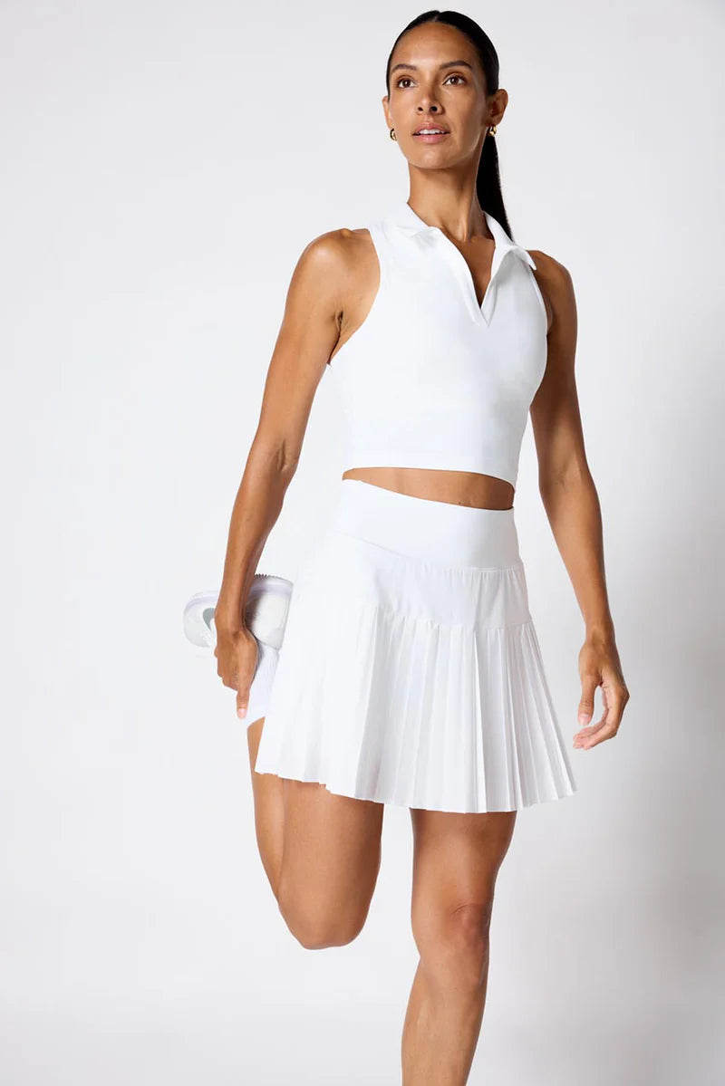 Overstock Clearance MPG Vital recycled Nylon Polo Collar Longline Bra