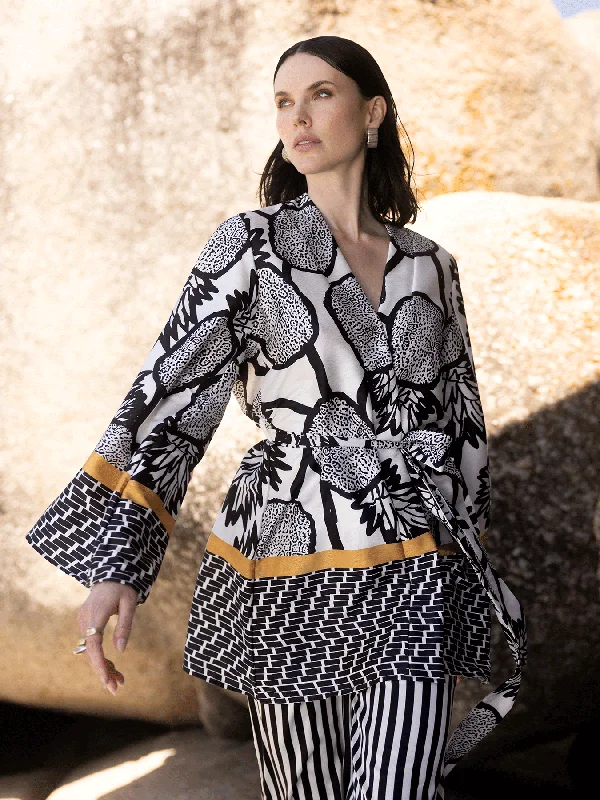 Super Bargain Mini Ben Kimono - Ananas Yellow