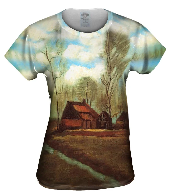 Crazy Savings Van Gogh -"Farmhouses Among Trees" (1883)