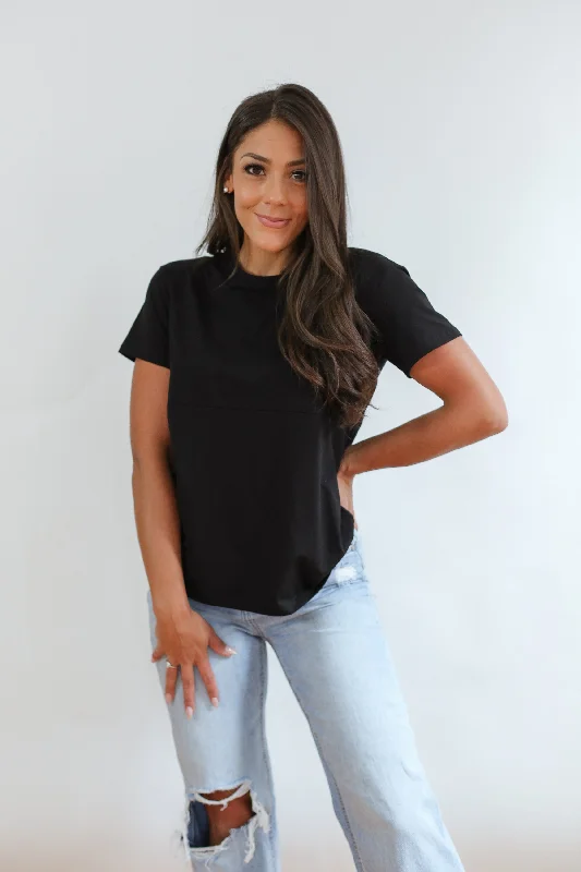 Price Cut Full Zip Breastfeeding Tee