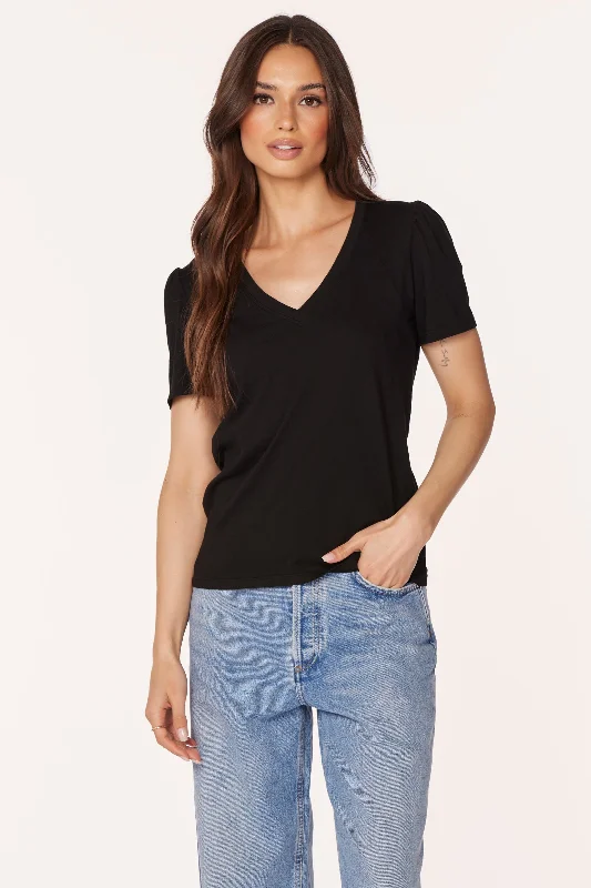 Bargain Prices V-NECK RAGLAN SEAM TEE