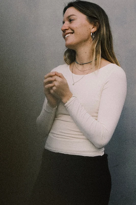 Deal Alert longsleeve - emma - cream