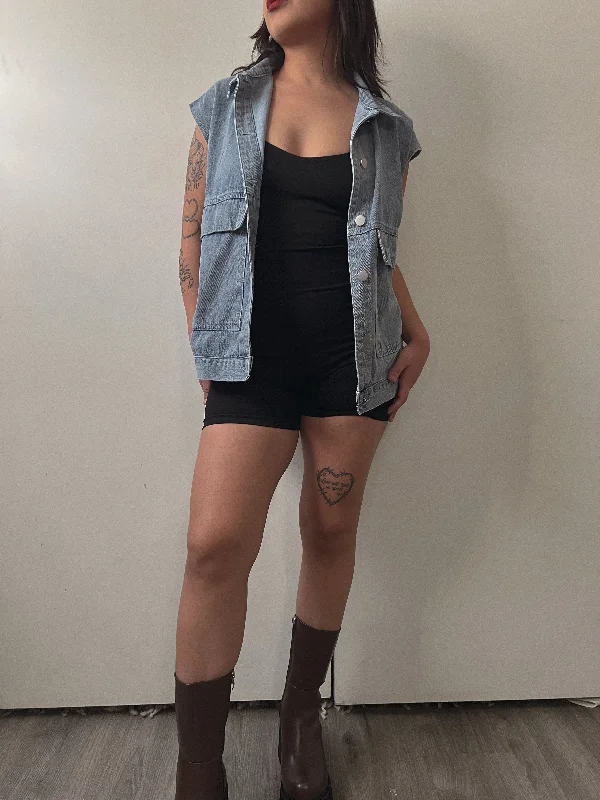 Midnight Sale Miley Denim Vest