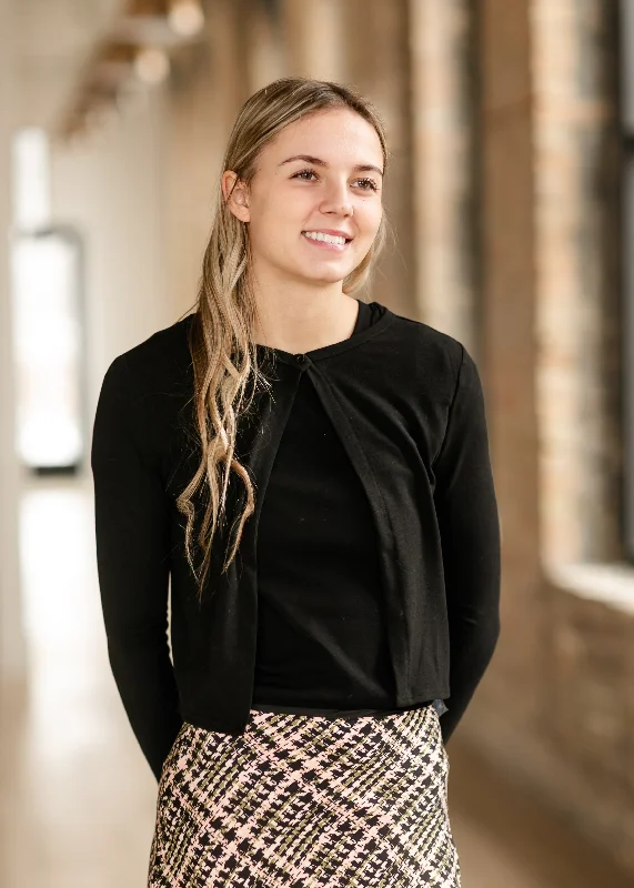 Weekend Sale: Don't Miss Out Single Button Lightweight Knit Cardigan