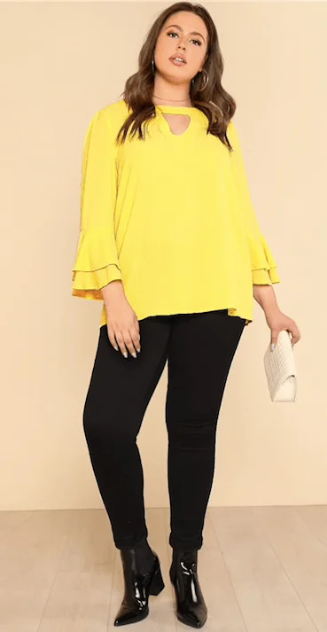 Crazy Savings RUFFLED RAY OF SUNSHINE