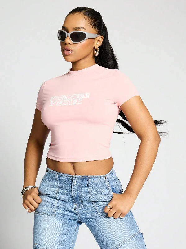 Take Advantage SUMWON WOMEN Graphic Fitted Tee