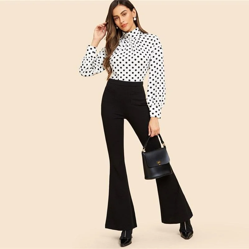Weekend Savings Spectacular PENNY POLKA DOT TURTLENECK